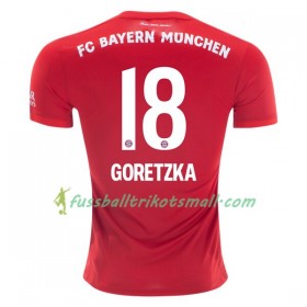 Fußballtrikots FC Bayern München Leon Goretzka 18 2019-2020 Kurzarm Heimtrikotsatz kaufen